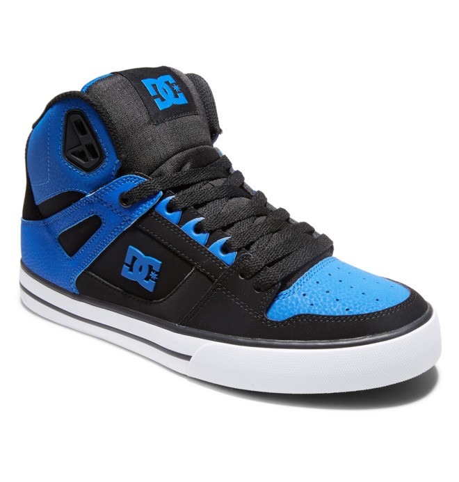 Tenis dc hot sale azul com marrom