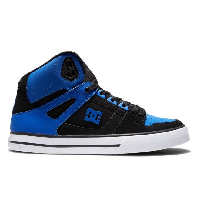 Tenis dc hot sale azul com marrom